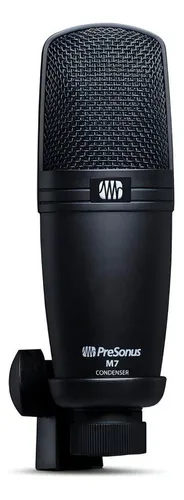 Microfone Consensador Presonus M7 Para Podcasts E Gravações Cor Preto